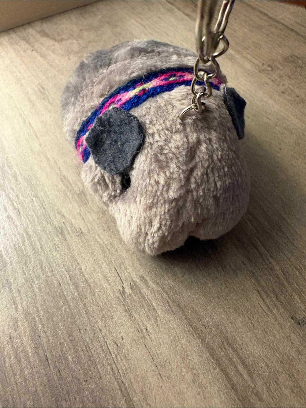Plush Guinea Pig Keychain from Peru
